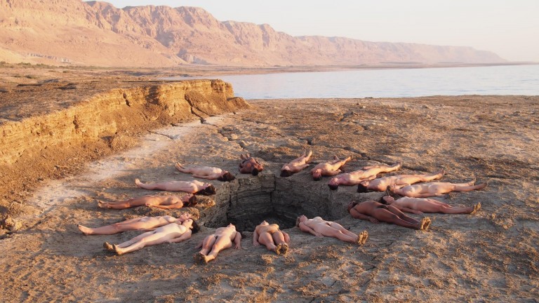 Nudity to save the Dead Sea