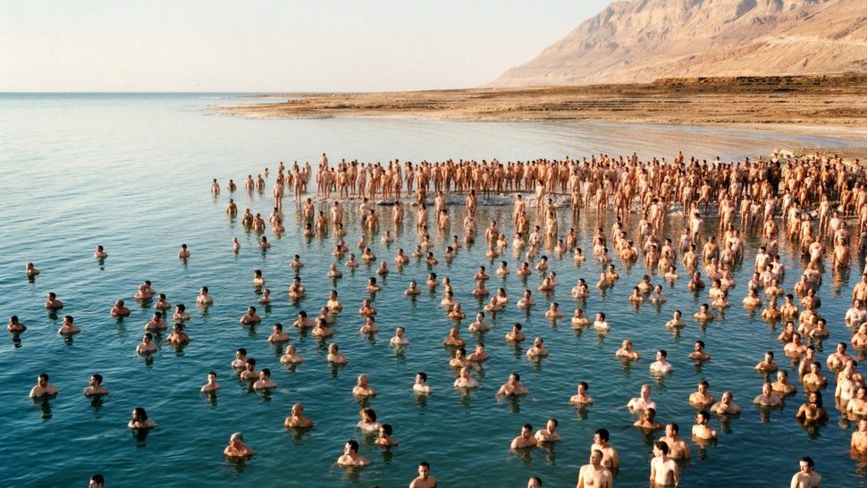 Nudity to save the Dead Sea