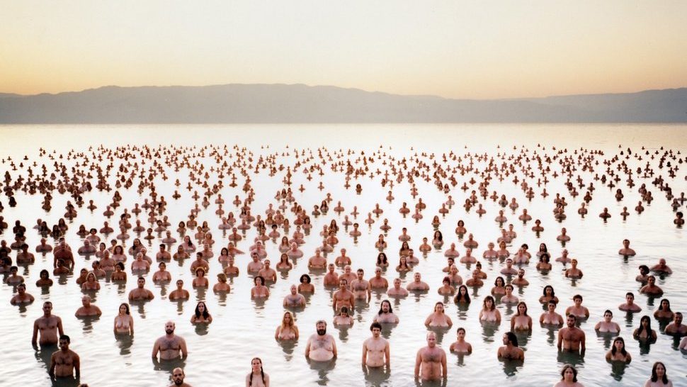 Nudity to save the Dead Sea